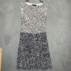 Lauren Ralph Lauren womens dress cap sleeves career office church knee length 10